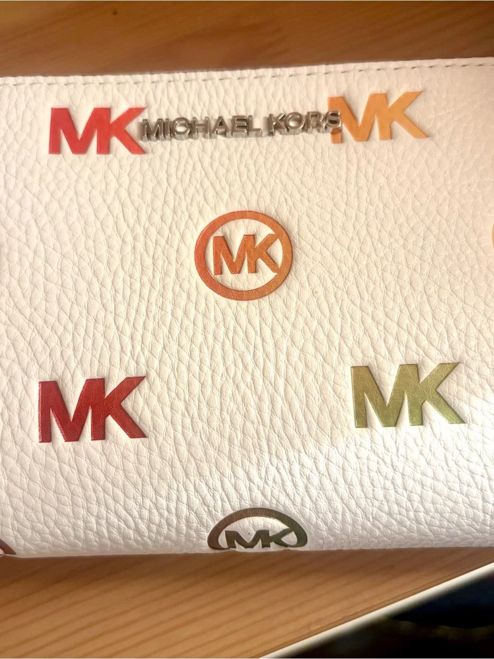 Michael Kors Mirella Rainbow Convertible Crossbody Handbag & Wallet NWT